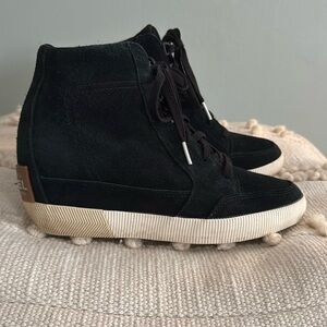 Sorel Out N About Wedge Sneakers sz 8.5